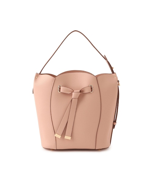 VIS(ビス)の「フラワーカットショルダーバッグ/2WAY(ショルダーバッグ・レディース・ブラック/オフホワイト/ピンク系/サックス・F)」の7枚目の写真