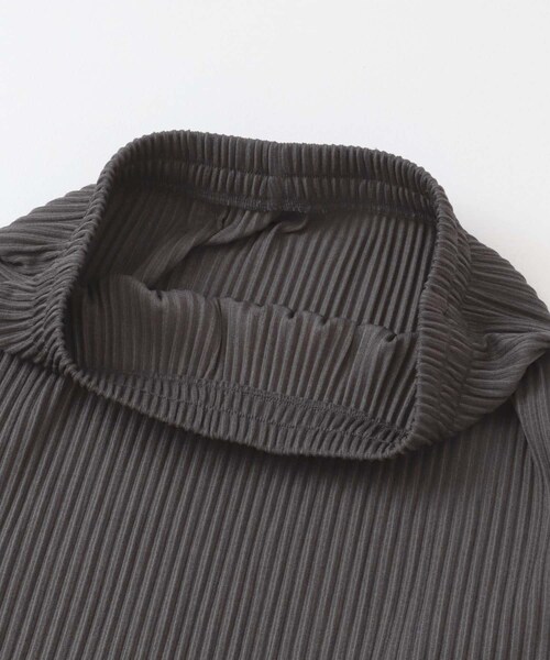 ITEMS URBANRESEARCH（アイテムズ アーバンリサーチ）の「セルフカットプリーツスカート（スカート・レディース・BEG/GRN/CHA・FREE）」の11枚目の写真