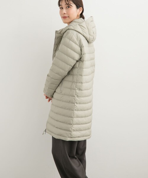 URBAN RESEARCH DOORS（アーバンリサーチドアーズ）の「DANTON　MIDDLE DOWN HOODED COAT（その他アウター・レディース・M.GREY/BLACK/GREIGE・S）」の19枚目の写真
