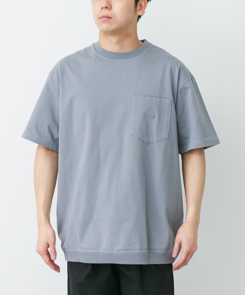 URBAN RESEARCH DOORS(アーバンリサーチドアーズ)の「THE NORTH FACE PURPLE LABEL HIGH BULKY POCKET T-SHIRTS(Tシャツ/カットソー・メンズ・WHITE(OW)/L.GRAY(LH)/A.GRAY(AH)/BLACK(K)/KHAKI(LK)・M/L/XL)」の18枚目の写真