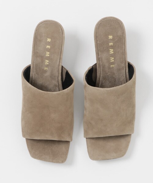URBAN RESEARCH Sonny Label（アーバンリサーチサニーレーベル）の「REMME　シープスェードサンダル（サンダル・レディース・D BROWN/TAUPE・37/38）」の10枚目の写真