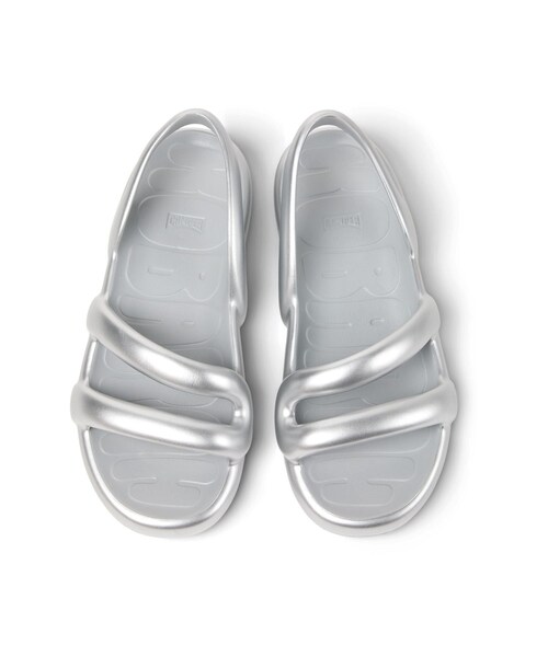 ADAM ET ROPE'（アダムエロペ）の「【CAMPER】COBARAH FLAT SEASONAL WMNS（サンダル・レディース・レッド/シルバー・36/37/38/39）」の6枚目の写真