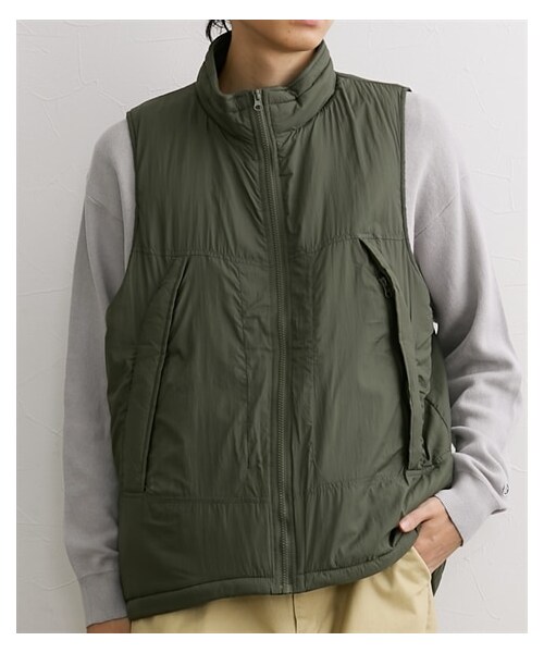 nissen（ニッセン）の「【INPEEBS】ルーズシルエットスタンドベスト（ベスト・メンズ・カーキ/ブラック・M/L/LL）」の6枚目の写真