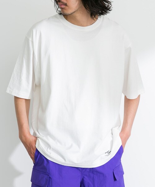 URBAN RESEARCH Sonny Label（アーバンリサーチサニーレーベル）の「『別注』ARMY TWILL×Sonny Label　Print T-shirts（Tシャツ/カットソー・メンズ・B.CHARCOAL/A.WHITE/A.CHARCOAL/B.WHITE・M/L）」の12枚目の写真