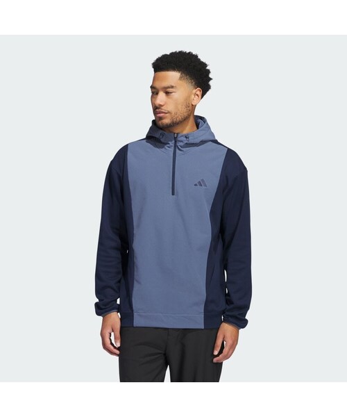 adidas（アディダス）の「COLD.RDY ハーフジップ フーディージャケット