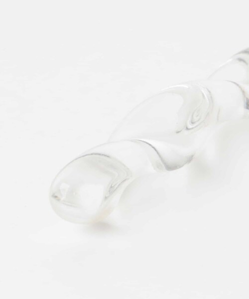 URBAN RESEARCH DOORS（アーバンリサーチドアーズ）の「RLIGHTs　ツイストガラスピアス（ピアス（両耳用）・レディース・別注Clear/Brown・FREE）」の10枚目の写真