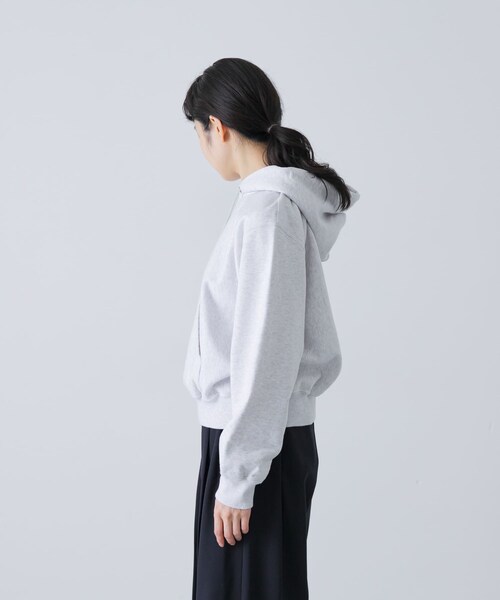 かぐれ（カグレ）の「blurhmsROOTSTOCK　Soft＆Hard Sweat Hoodie Pullover（パーカー・レディース・HeatherWh/DarkPurple・0）」の12枚目の写真