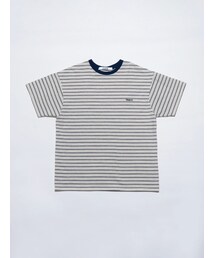 【VEQUM】HIGH GAUGE BORDER T SHIRT