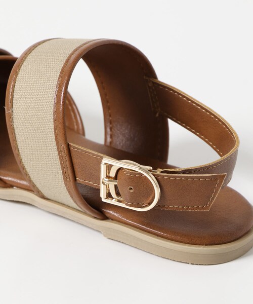 URBAN RESEARCH DOORS（アーバンリサーチドアーズ）の「パイピングサンダル（サンダル・レディース・BEGxBRN/NTLxBLK・36/37/38）」の17枚目の写真