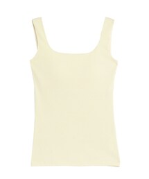 ELENDEEK | SQUARE NECK PAD TANK TOP(タンクトップ)