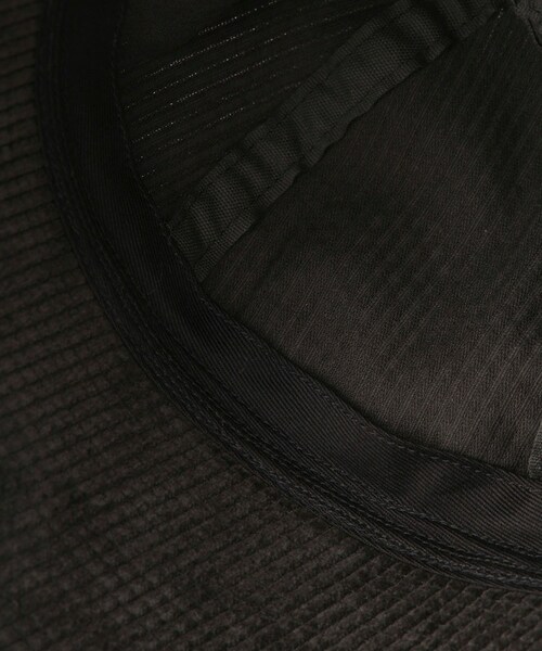 ADAM ET ROPE'（アダムエロペ）の「【THOUSANDS/サウザンズ】CORDUROY SAILOR HAT（ハット・メンズ・チャコール/ホワイト系・M）」の11枚目の写真