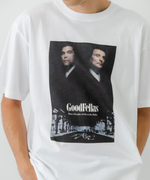 URBAN RESEARCH(アーバンリサーチ)の「『別注』GOOD ROCK SPEED×UR iD Goodfellas S/S T-SHIRTS(Tシャツ/カットソー・メンズ・WHITE/BLACK・M/L)」の4枚目の写真