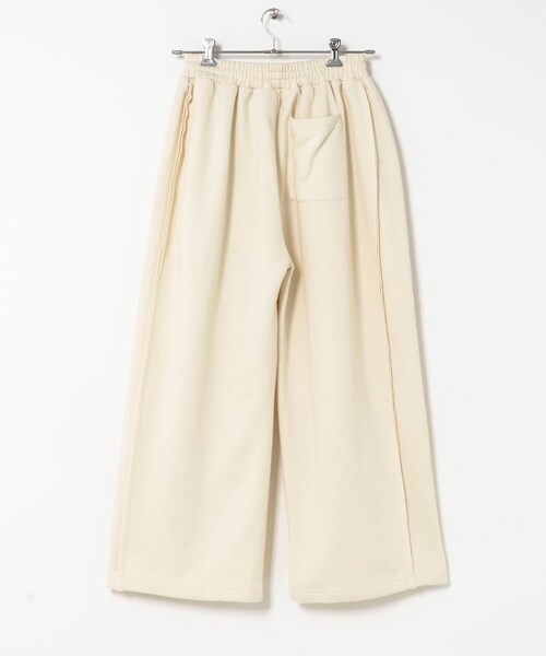 SENSE OF PLACE by URBAN RESEARCH（センスオブプレイスバイアーバンリサーチ）の「スウェットタックワイドパンツ（その他パンツ・メンズ・IVORY/BLACK/GRAY・M/L）」の14枚目の写真