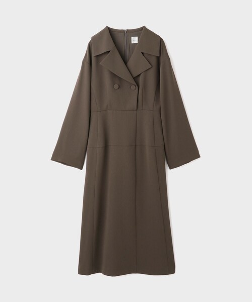 ROPE'(ロペ)の「【一部店舗限定】【REALM(レルム)】COLLARED DRESS|ドレス(ワンピース・レディース・カーキ/ネイビー・36/38)」の13枚目の写真