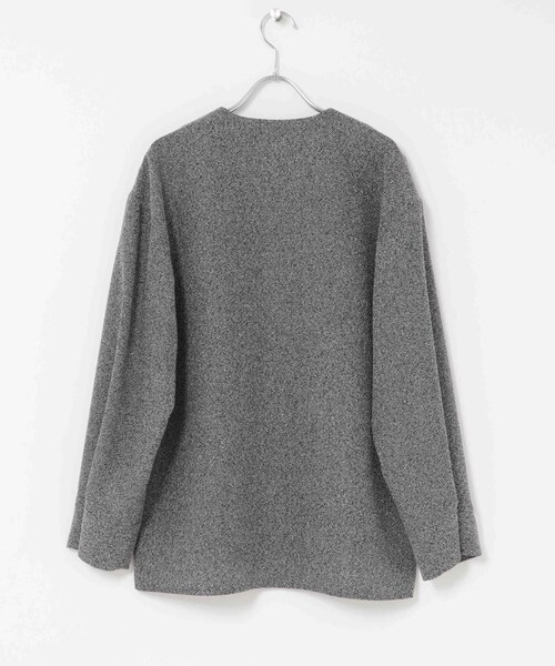 URBAN RESEARCH ROSSO（アーバンリサーチロッソ）の「ツイード深Vネックプルオーバー（シャツ/ブラウス・レディース・OFF/BLACK・Free）」の20枚目の写真