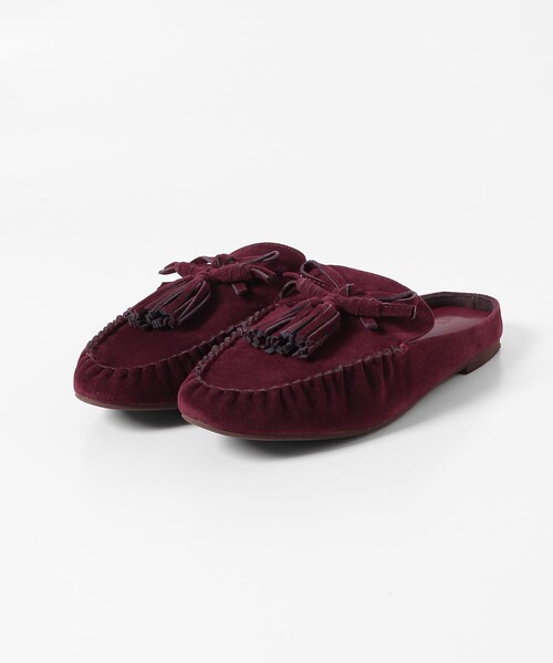 KBF（ケイビーエフ）の「スエードローファー（ローファー・レディース・BURGUNDY/CAMEL・37/38）」の14枚目の写真