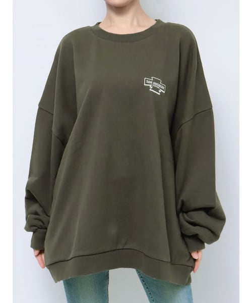 GYDA - GYDA METROPOLISグラインダードルマンスウェットTOPS ジェイダ GYDA METROPOLISグラインダードルマンスウェットTOPS