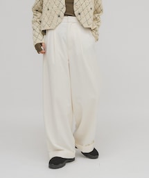 KBF | センタープレスストレートパンツ(その他パンツ)