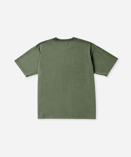 Saturdays NYC（サタデーズ ニューヨークシティ ）の「Pigment Dyed Headline SS T-Shirt（Tシャツ/カットソー・レディース・キナリ/グリーン/オレンジ・L/M/S/XL）」の14枚目の写真