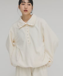 KBF | ハーフスナップフリースプルオーバー(その他トップス)