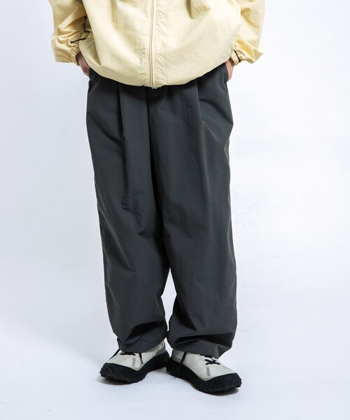 EKAL（エカル）の「『UR TECH』ナイロンタッサートラウザー（その他パンツ・メンズ・レイクサンリーフ/ネイビー/グラファイト・S/M/L）」の9枚目の写真