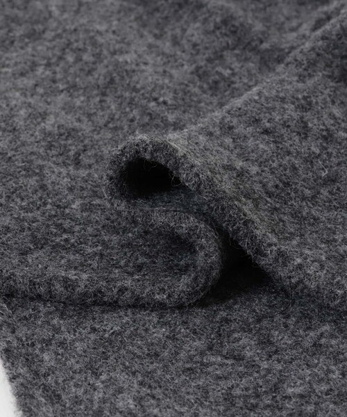 SENSE OF PLACE by URBAN RESEARCH(センスオブプレイスバイアーバンリサーチ)の「ビッグニットストール(ストール/ショール・レディース・IVORY/CHARCOAL/BROWN・One)」の9枚目の写真