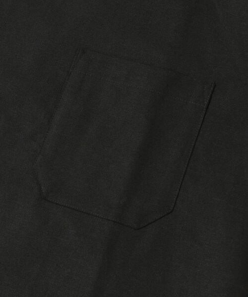 URBAN RESEARCH Sonny Label（アーバンリサーチサニーレーベル）の「『接触冷感/イージーケア』リネン混ショートスリーブTシャツ（Tシャツ/カットソー・メンズ・オフ×ブラック/ブラック/ネイビー/チャコール・M/L/XL）」の16枚目の写真
