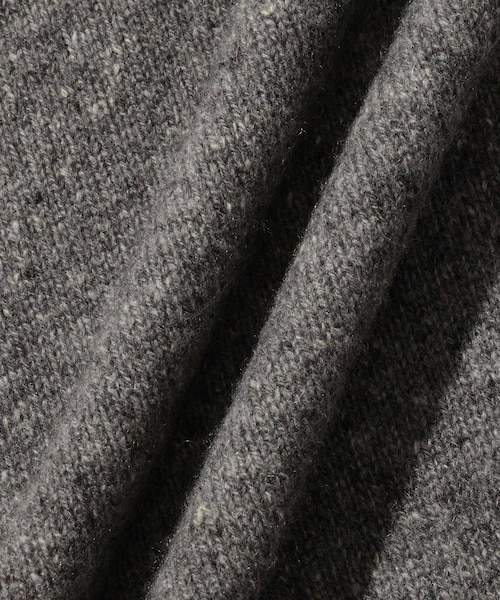 ADAM ET ROPE'(アダムエロペ)の「【AURALEE/オーラリー】CASHMERE NEP KNIT POLO(ニット/セーター・メンズ・ブラック/ライトグレー・3/4)」の22枚目の写真