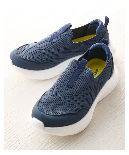 nissen（ニッセン）の「chocoZAP(チョコザップ)　超軽量ニットスニーカー（スニーカー・メンズ・黒/ネイビー/ベージュ・22.5cm/23.0cm/23.5cm/24.0cm/24.5cm）」の13枚目の写真