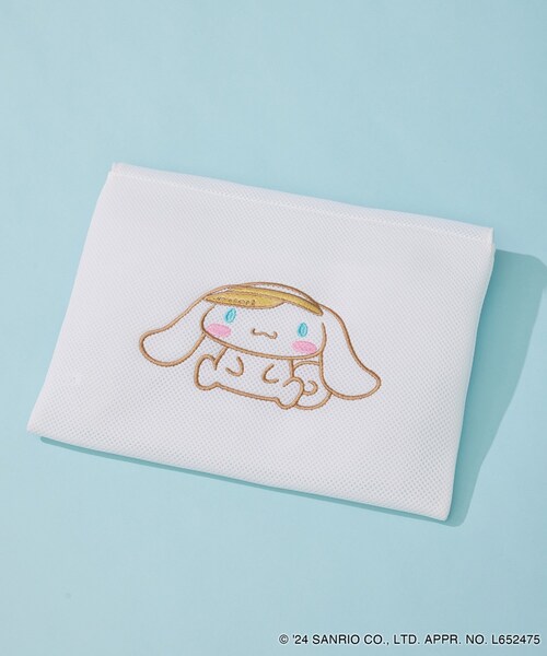 ROPE'（ロペ）の「【シナモロールコレクション】2つ折りポーチ（ポーチ・レディース・ホワイト・F）」の3枚目の写真