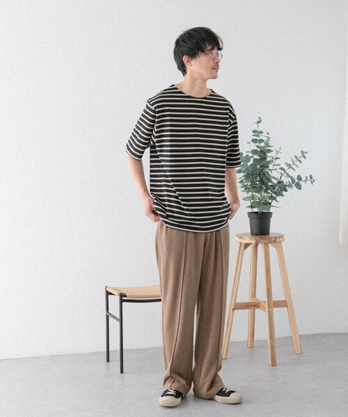 URBAN RESEARCH DOORS(アーバンリサーチドアーズ)の「FORK&SPOON ヘンプ混カットソーパンツ(その他パンツ・メンズ・GRAY/WOOD・4/5)」の16枚目の写真