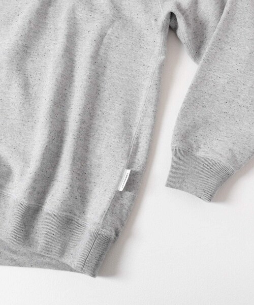 URBAN RESEARCH DOORS（アーバンリサーチドアーズ）の「commpost　反毛裏毛ハーフジップスウェット（スウェット・メンズ・TOP GRAY・M/L/XL）」の14枚目の写真