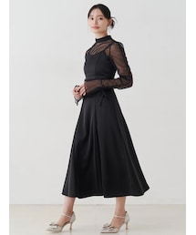 MERCURYDUO（マーキュリーデュオ）の「フラワーレースケープスリーブ