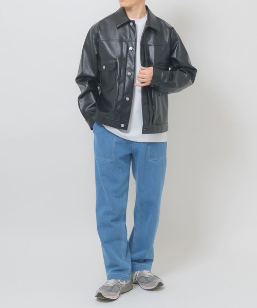 ITEMS URBANRESEARCH（アイテムズ アーバンリサーチ）の「デニム ベイカーパンツ（デニムパンツ・メンズ・BLK/NVY/BLU・M/L）」の20枚目の写真