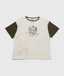 ADAM ET ROPE' | 【BOWWOW/バウワウ】USMC BULLDOG RIBBED SS CS AGING(Tシャツ/カットソー)