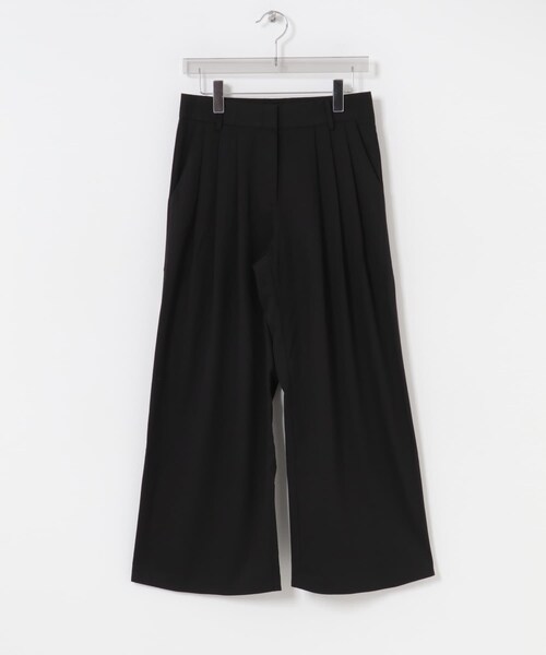 URBAN RESEARCH(アーバンリサーチ)の「STUDIO DOE Three-tuck Wide Pants(その他パンツ・レディース・DARK GREY/BLACK/PINK/WHITE・M/S/XS)」の12枚目の写真