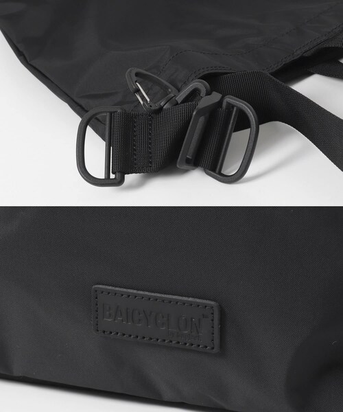 URBAN RESEARCH DOORS（アーバンリサーチドアーズ）の「BAICYCLON　PACKABLE TOTE SHOULDER（トートバッグ・レディース・BLACK・Free）」の9枚目の写真