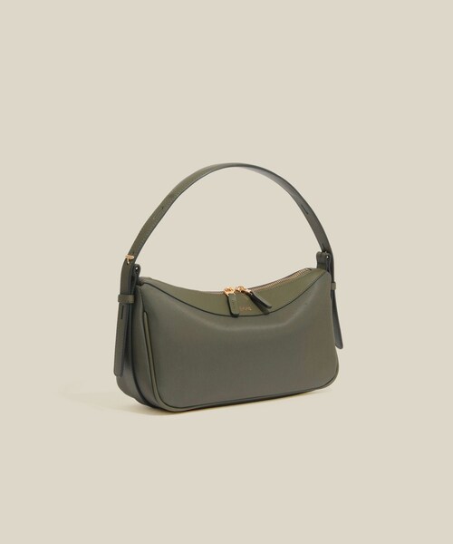 ROPE'(ロペ)の「【E'POR】C BAG Mini【撥水】【超軽量】(ハンドバッグ・レディース・ブラック/オフホワイト/カーキ・F)」の3枚目の写真