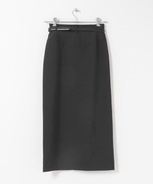 URBAN RESEARCH ROSSO（アーバンリサーチロッソ）の「ベルト付ツイルストレッチスカート（スカート・レディース・WHITE/BLACK・36/38）」の21枚目の写真