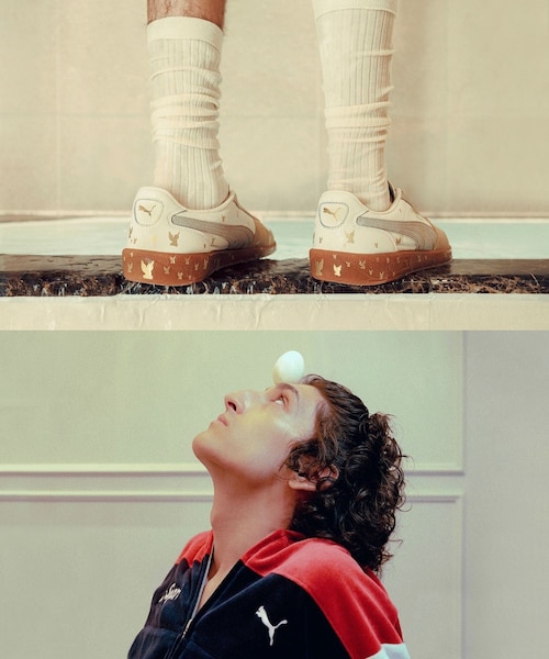 ADAM ET ROPE'（アダムエロペ）の「【PUMAxMASU】PALERMO BLESS（スニーカー・メンズ・ホワイト系・26.0/27.0/28.0）」の12枚目の写真