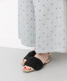 KBF（ケイビーエフ）の「カラフルフリンジサンダル（サンダル）」