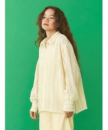 Ungrid | レースルーズシャツ(シャツ/ブラウス)