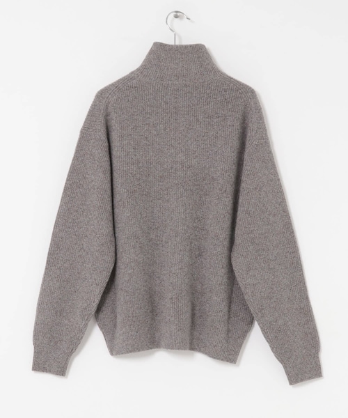 URBAN RESEARCH（アーバンリサーチ）の「ULTERIOR　WOOL COTTON RIB DRIVERS KNIT（テーラードジャケット・メンズ・BLACK MIX/GREY MIX/PURPLE MIX・M/L）」の14枚目の写真