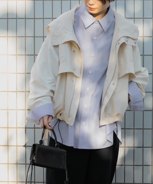 KBF（ケイビーエフ）の「ベストSETマウンテンパーカー（マウンテンパーカー・レディース・NAVY/IVORY/MOSS GRAY・one）」の13枚目の写真