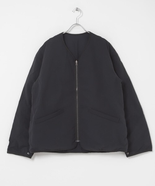 URBAN RESEARCH（アーバンリサーチ）の「HELLA GREEN　Reversible Nylon Jacket（テーラードジャケット・メンズ・BLACK・L/XL）」の3枚目の写真