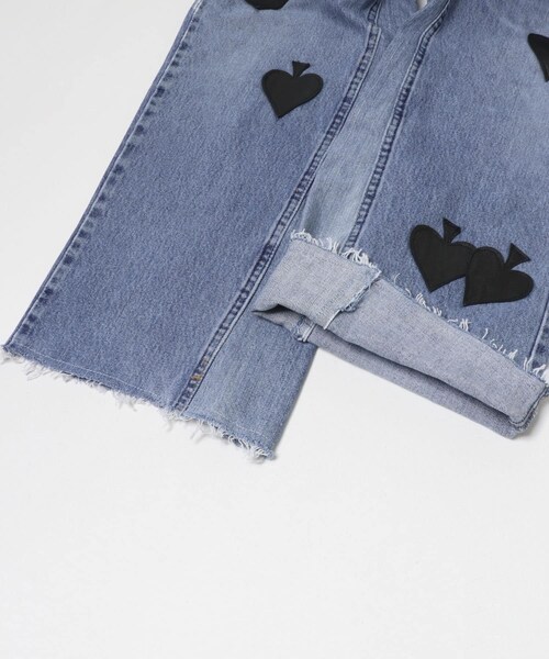 URBAN RESEARCH(アーバンリサーチ)の「TanC TOKYO W.SPADE PATCH BUGGY REMAKE DENIM(デニムパンツ・レディース・BLUE1/BLUE2/BLUE3/BLUE4・28/30)」の21枚目の写真