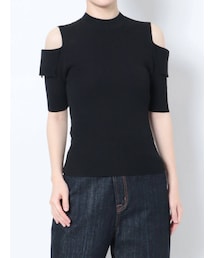 LAGUNAMOON | オリカエシスリーブニットプルオーバー(ニット/セーター)