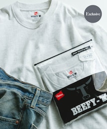 HANES | 『別注』HANES×DOORS　BEEFY-T DOORS FIT SHORT-SLEEVE(Tシャツ/カットソー)