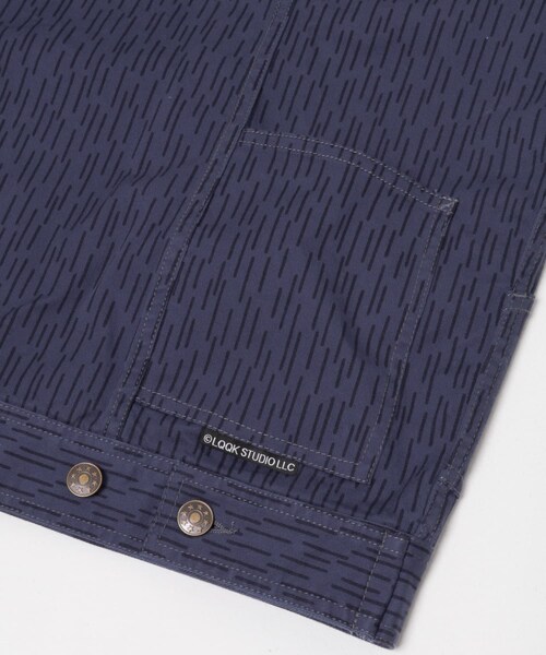 URBAN RESEARCH（アーバンリサーチ）の「LQQK Studio　MP JACKET（ブルゾン・メンズ・NAVY CAMO/WASHED BLK・L/XL）」の12枚目の写真