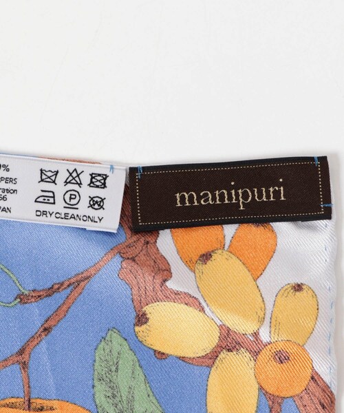 URBAN RESEARCH ROSSO（アーバンリサーチロッソ）の「manipuri　65アンティークレシピ（バンダナ/スカーフ・レディース・blue・FREE）」の6枚目の写真